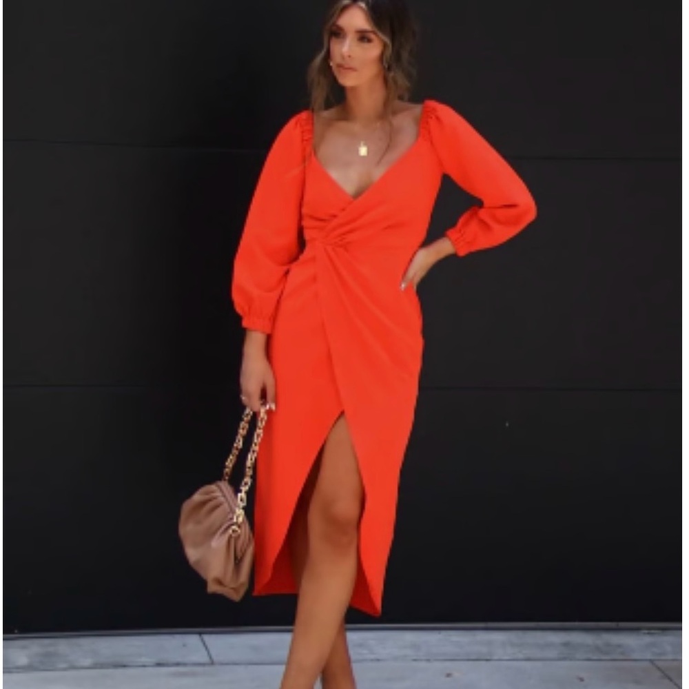 Mid length formal dress